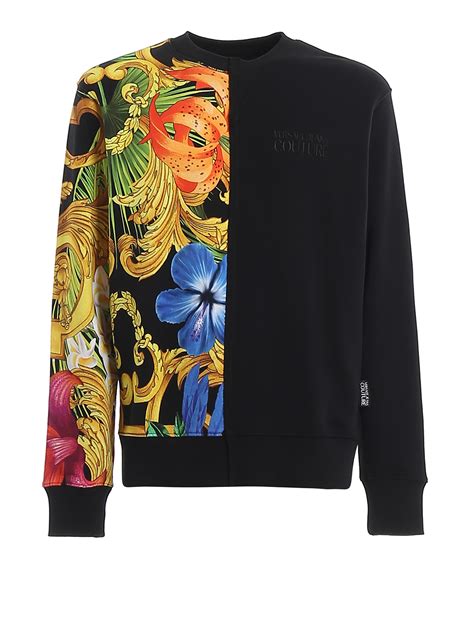 zara felpa motivo versace